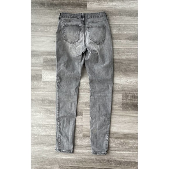 Old Navy Rockstar Gray Skinny Jeans Size 4 A7 - Picture 2 of 4